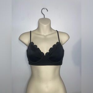 Vanilla Beach Black Molded Cup Bikini top‎ with Adjustable Straps